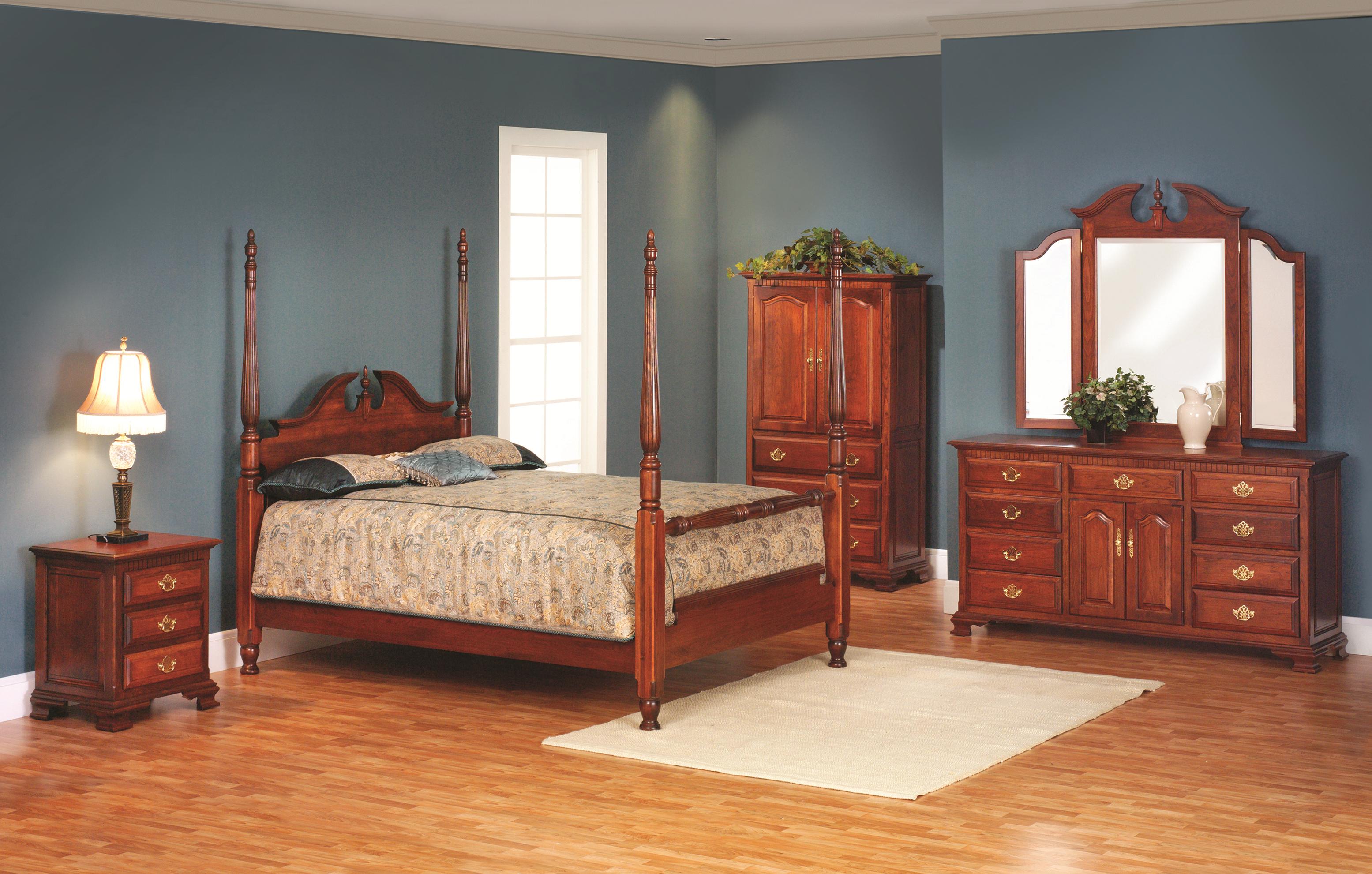 Millcraft Victorias Tradition 46 Q Bedroom Group 1 Queen Poster Bedroom